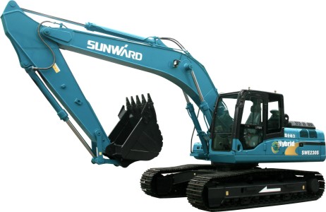 山河智能SWE230S混合動力挖掘機(jī)